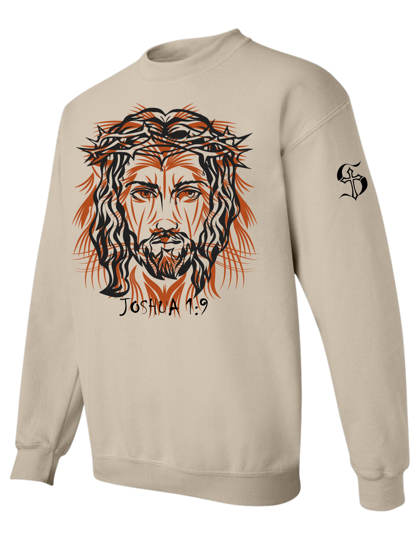 Joshua 1:9 Crewneck Sweatshirt