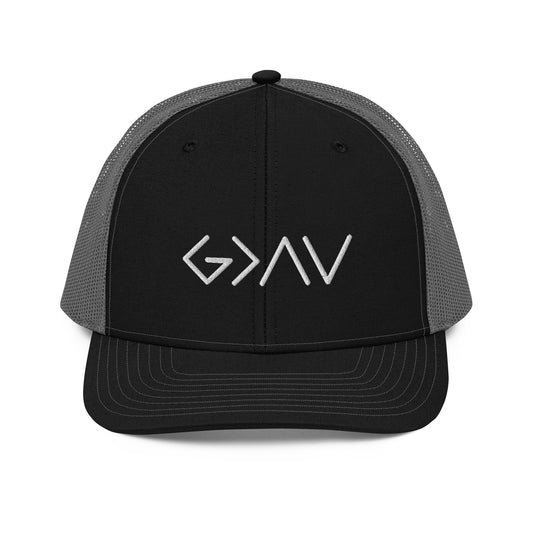 God is Greater Than The Highs & Lows Trucker Cap